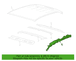 Roof Side Rail - Right, Inner
