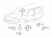 Air Bag Control Module Shield Multiple Restraint System Unit