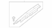 Engine Cover Fender Filler - Left, Front