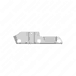 Lower Front Exhaust Manifold Screening Plate