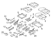 Seat Frame Bracket Cover - Rear, Center