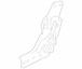 Folding Seat Latch Back - Rear