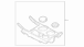 Automatic Transmission Shift Cover Plate Console Panel (Police)