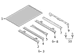 Floor Pan Crossmember Shield