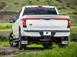 F-150 Lightning 2022-2024 Gatorback Rear Pair Chrome Plate Splash Guards with Black F-150 Logo