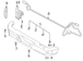 Blind Spot Detection System Warning Sensor Bracket - Right, Rear (Raptor Series)