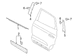 Door Applique Molding - Left