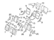 Seat Back Recliner Adjustment Mechanism Cover - Rear, Center (Low, SEL)
