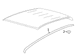 Roof Drip Molding Side Rail - Right