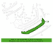 Bumper and Trim Cover Applique <br>Bumper - Rear, Lower (SE, SEL)