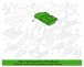 Seat Cushion Pad Foam - Left, Rear