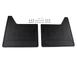 Super Duty DRW 2011-2024 Splash Rear Guard Pair w/ Black Ford Logo