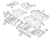 Seat Cover Cushion - Right, Rear (XL)
