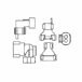 TC/EGR/Air Inlet Temperature, Doser Valve, Crankshaft Connector