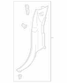 Body C-Pillar Trim Panel - Right