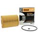 Engine Oil Filter Kit Element and Gasket - Front
