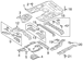 Floor Pan Crossmember - Front, Center (Extended Wagon)