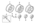 Wheel Rim 20 X 8 Cast Alum - Premium Paint