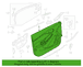 Door Interior Trim Panel - Left, Front