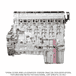Warranty Long Block Engine with 6 Lobe Intake Camshaft for DD16