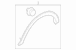 Wheel Arch Molding Air Deflector - Left
