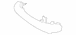 Seat Frame Trim Panel Valance - Front, Passenger (XLT)