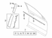 Door Applique Exterior molding - Left