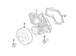 Hex Head Bolt Engine Water Pump Pulley - M8 x 13MM (6-MT, MT)