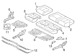 Seat Frame Cushion And Spring - Right, Rear, Back