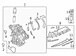 Engine Timing Cover Cylinder - Front