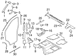 Door Sill Plate Nut - M7.2 X 14.2 (Regular Cargo Van)