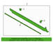 Rocker Panel Guard Molding - Right, Lower