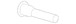 Wheel Lug Stud Bolt - Front, Rear 8 X 18