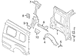 Quarter Panel Reinforcement Bodyside - Inner