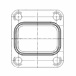 Turbo Exhaust Inlet Gasket for S60 14L EPA07