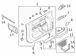 Door Interior Trim Panel - Left, Front (Big Bend)