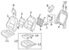 Headrest - Left, Right, Front