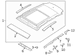 Sliding Roof Panel Opening Frame