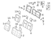 Seat Headrest Cover - Rear