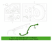 Brake Vacuum Hose Supply Manifold - 1.6L