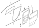 Sliding Door Trim Panel - Right, Outer (Series 500V/510V)