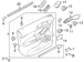 Door Trim Molding Panel Applique - Right, Front (XLT)