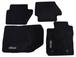 Fiesta 2012-2019 4pc Charcoal Black Carpet Floor Mat Set