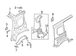 Quarter Panel - Right, Inner (Series 400V/410V/420V)