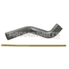 PIPE-EXHAUST MBEND 5" STL ALMZ OD/OD