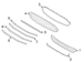 Grille Molding Finish Panel - Front, Lower