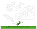 Frame Stiffener Floor Pan Bracket - Right, Rear (LWB Kombi)