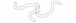 Engine Coolant Pipe Hose - 3.0L (Police)