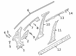 Body B-Pillar Reinforcement B Pillar Panel - Left, Inner