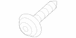 Hood Latch Striker Plate Bolt Screw